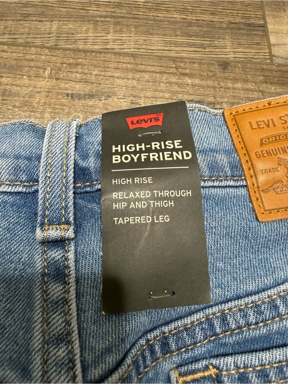 Levi's X Disney Light Blue Denim Jeans Mickey Graphic Women's Size 29 X 30 NWT - Picture 9 of 15